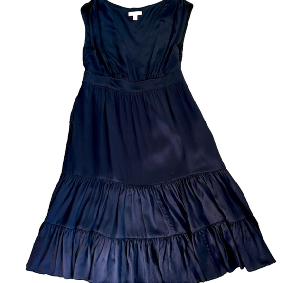 Lilly Pulitzer Dresses & Skirts - Navy Blue Silk Lilly Pulitzer dress